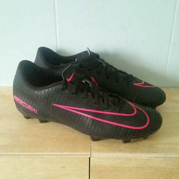 nike mercurial black pink